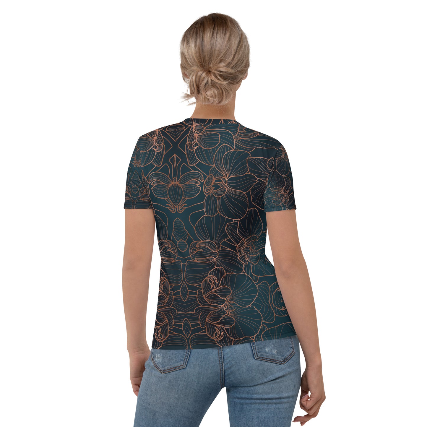 Orchidea T-Shirt Girocollo Donna