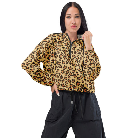 Leopardo - Giacca a Vento Corta Donna