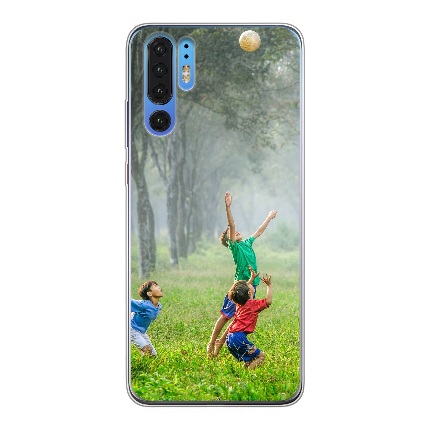 Huawei P30 Pro / P30 Pro New Edition   Cover Morbida Trasparente - Stampa sul Retro -