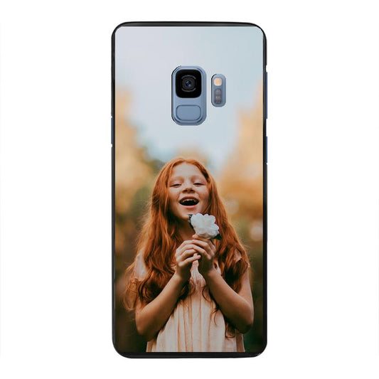 Samsung Galaxy S9 Cover Rigida Nera - Stampa sul Retro -