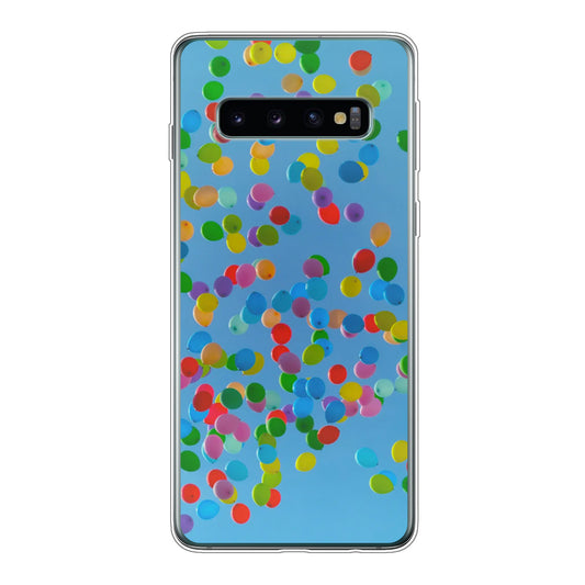 Samsung Galaxy S10 Cover Morbida Trasparente -Stampa sul Retro -