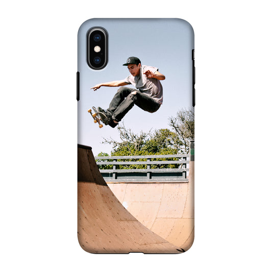 Apple iPhone X / Xs Cover Rigida Lucida con inserto in Gomma -  Stampa 100%  su Retro e Lati