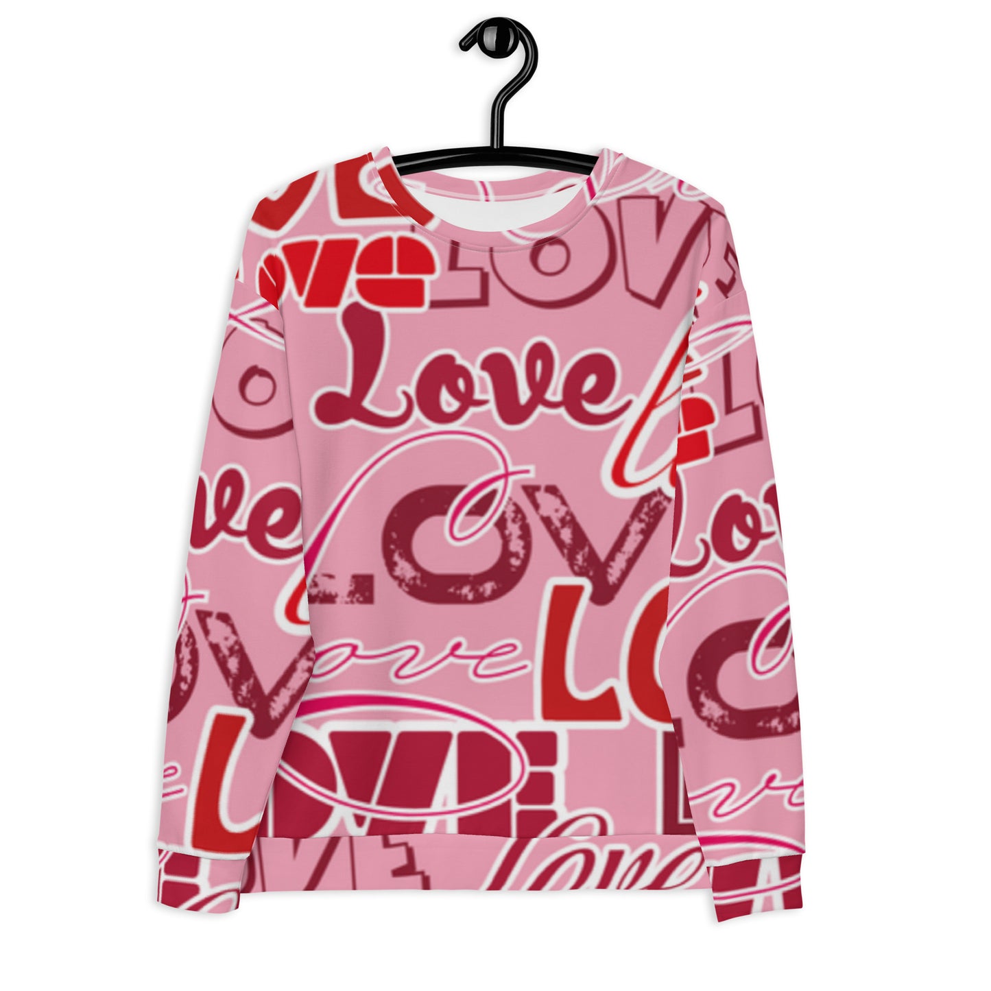 Love Rosa - Felpa Unisex Girocollo -