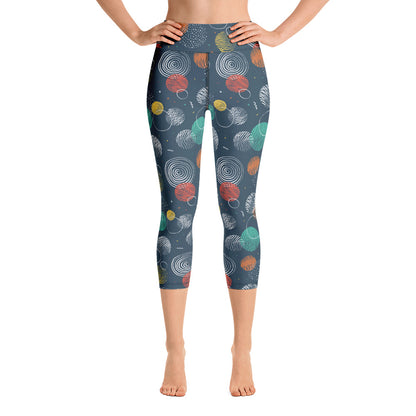 Universo - Yoga Capri Leggings -