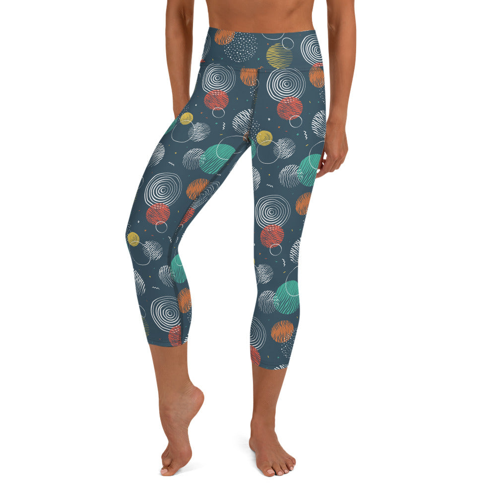 Universo - Yoga Capri Leggings -