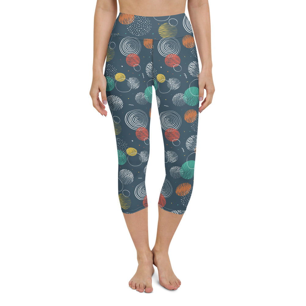 Universo - Yoga Capri Leggings -