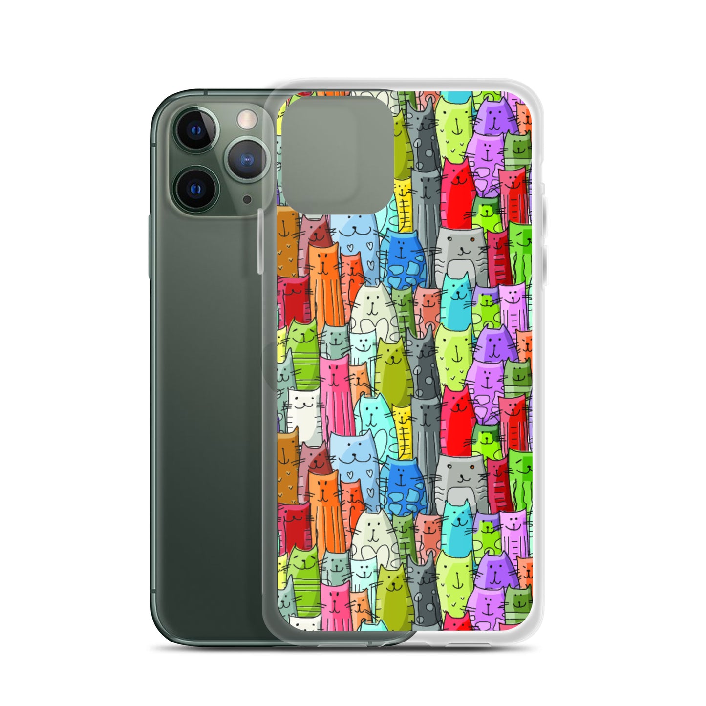 Gatti Colorati - Cover iPhone -