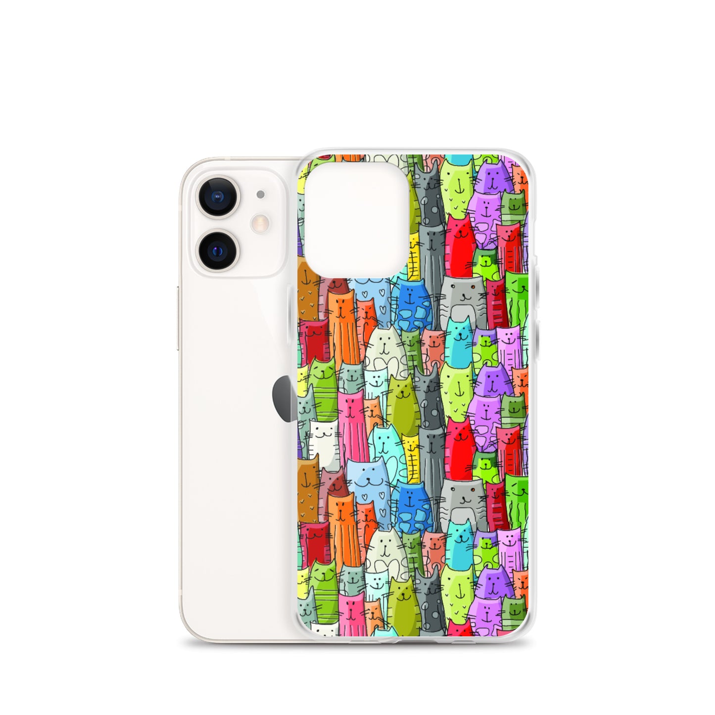 Gatti Colorati - Cover iPhone -