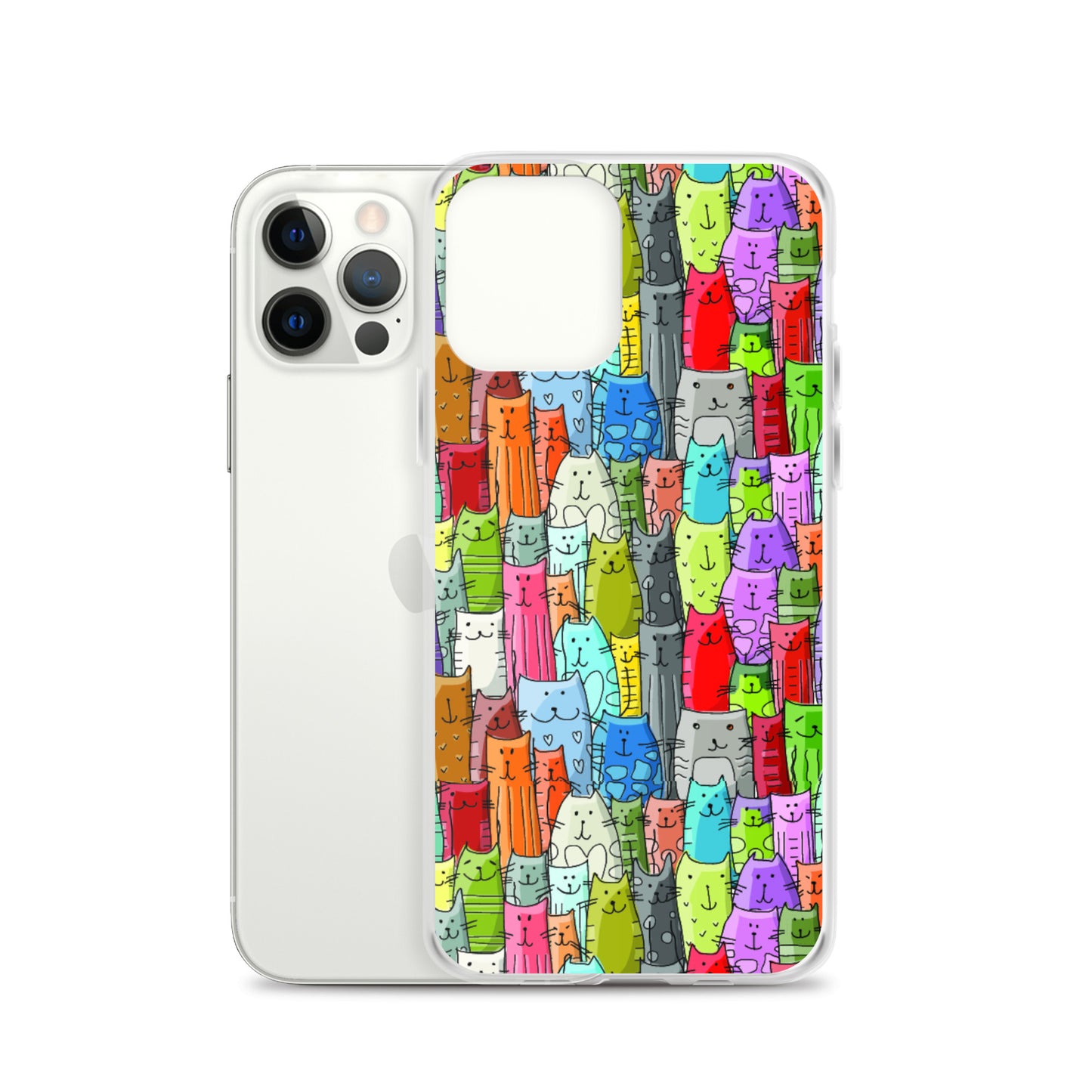 Gatti Colorati - Cover iPhone -