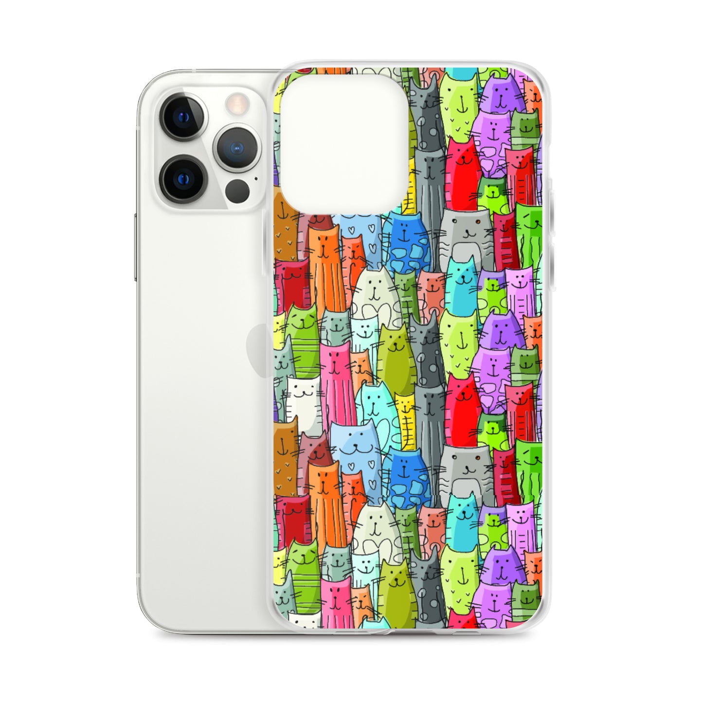 Gatti Colorati - Cover iPhone -