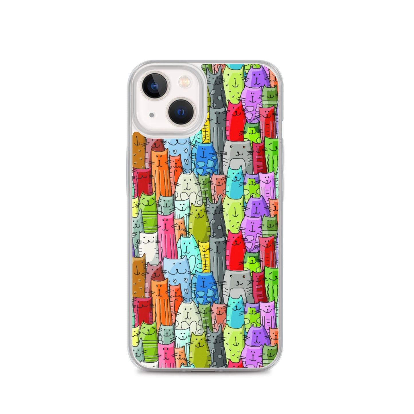 Gatti Colorati - Cover iPhone -