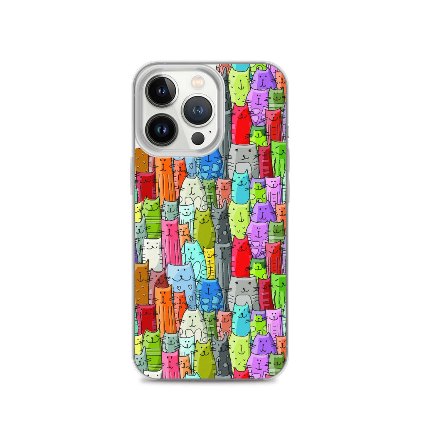 Gatti Colorati - Cover iPhone -