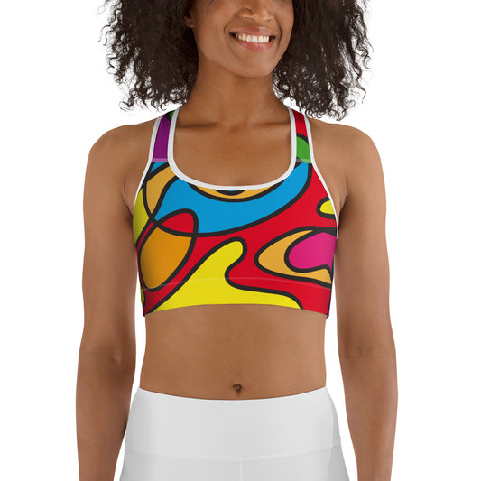 Colori -  Reggiseno Sportivo -